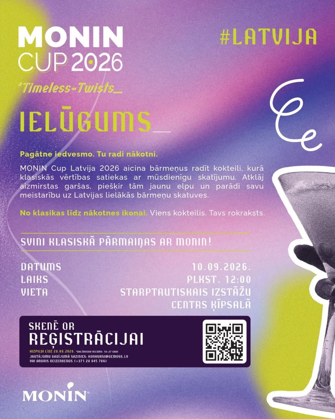 MONIN Cup 2026 ir klāt!