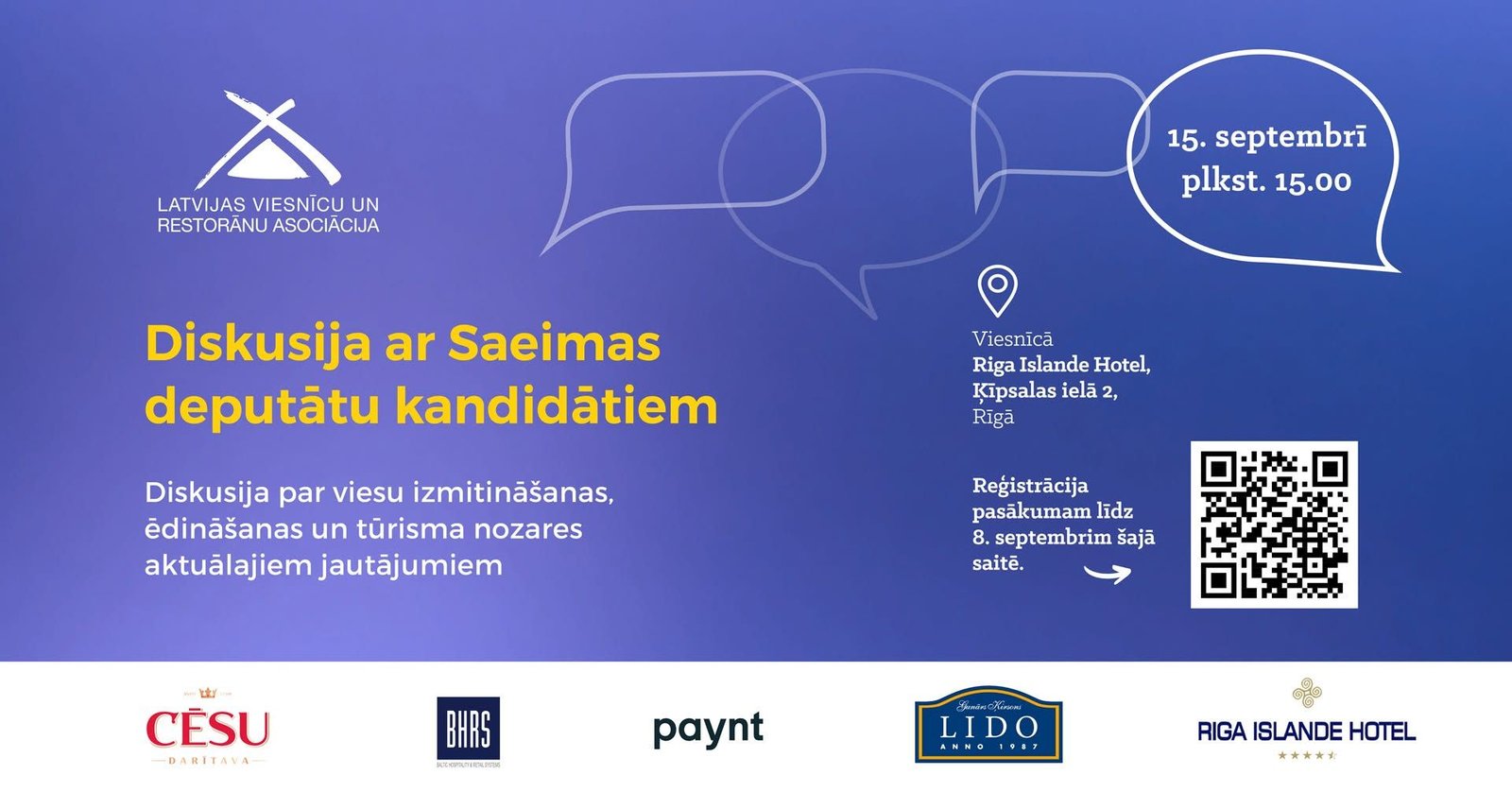 Priekšvēlēšanu diskusija ar Saeimas deputātu kandidātiem